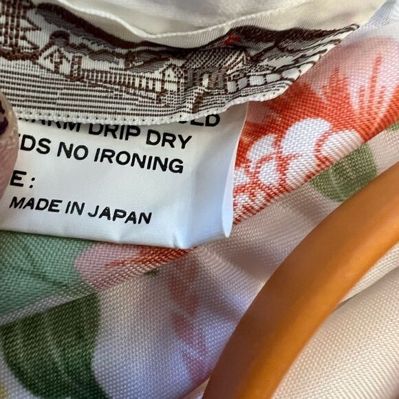 Japanese Floral white Long open front women’s  Kimono Robe. OSFM - Picture 7 of 10